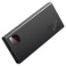 Powerbank Baseus Adaman Metal, 10000mAh, 2xUSB, USB-C, Lightning, MicroUSB 22.5W (black)