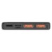 Powerbank Baseus Adaman Metal, 10000mAh, 2xUSB, USB-C, Lightning, MicroUSB 22.5W (black)