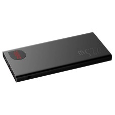 Powerbank Baseus Adaman Metal, 10000mAh, 2xUSB, USB-C, Lightning, MicroUSB 22.5W (black)
