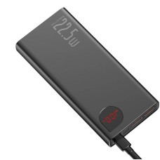 Powerbank Baseus Adaman Metal, 20000mAh, 2xUSB, USB-C, Lightning, microUSB 22.5W (black) Powerbank Baseus Adaman Metal, 20000mAh, 2xUSB, USB-C, Lightning, microUSB 22.5W (black)