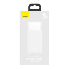 Powerbank Baseus Bipow 10000mAh, 20W (white) Powerbank Baseus Bipow 10000mAh, 20W (white)
