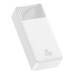Powerbank Baseus Bipow 30000mAh, 20W (white)