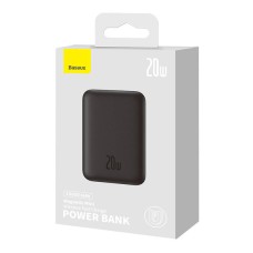 Powerbank Baseus Magnetic Mini 10000mAh, USB-C 20W MagSafe (black) Powerbank Baseus Magnetic Mini 10000mAh, USB-C 20W MagSafe (black)