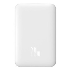 Powerbank Baseus Magnetic, 10000mAh, USB-C 20W, MagSafe (white)