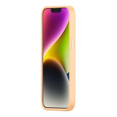 Baseus Liquid Silica Gel Case for iPhone 14 Plus (sunglow)+ tempered glass + cleaning kit Baseus Liquid Silica Gel Case for iPhone 14 Plus (sunglow)+ tempered glass + cleaning kit