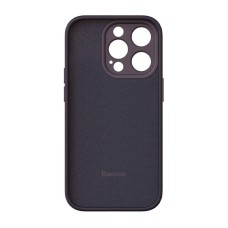 Baseus Liquid Silica Gel Case for iPhone 14 Pro (Elderberry)+ tempered glass + cleaning kit Baseus Liquid Silica Gel Case for iPhone 14 Pro (Elderberry)+ tempered glass + cleaning kit