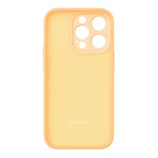 Baseus Liquid Silica Gel Case for iPhone 14 Pro Max (Sunglow)+ tempered glass + cleaning kit Baseus Liquid Silica Gel Case for iPhone 14 Pro Max (Sunglow)+ tempered glass + cleaning kit