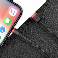 Baseus Cafule USB Lightning Cable 2,4A 0,5m (Red+Black) Baseus Cafule USB Lightning Cable 2,4A 0,5m (Red+Black)