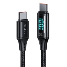 Cable Mcdodo CA-1100 USB-C to USB-C, 100W, 1.2m (black) Cable Mcdodo CA-1100 USB-C to USB-C, 100W, 1.2m (black)