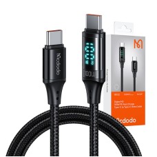 Cable Mcdodo CA-1100 USB-C to USB-C, 100W, 1.2m (black) Cable Mcdodo CA-1100 USB-C to USB-C, 100W, 1.2m (black)