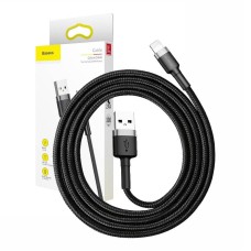 Baseus Cafule USB Lightning Cable 2.4A 0.5m (Gray+Black) Baseus Cafule USB Lightning Cable 2.4A 0.5m (Gray+Black)