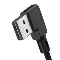 USB to USB-C cable, Mcdodo CA-7310, angled, 1.8m (black) USB to USB-C cable, Mcdodo CA-7310, angled, 1.8m (black)