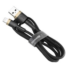 Baseus Cafule Cable USB Lightning 2A 3m (Gold+Black) Baseus Cafule Cable USB Lightning 2A 3m (Gold+Black)