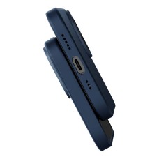 Baseus Liquid Silica Magnetic Case and Tempered Glass set for iPhone 14 Plus (blue) Baseus Liquid Silica Magnetic Case and Tempered Glass set for iPhone 14 Plus (blue)