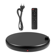 Rotating display stand Puluz with power socket 45 cm (black) Rotating display stand Puluz with power socket 45 cm (black)