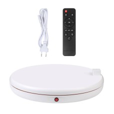 Rotating display stand Puluz with power socket 45 cm (white) Rotating display stand Puluz with power socket 45 cm (white)