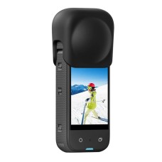 Silicone protective lens cover Puluz for Insta360 X3 (black) Silicone protective lens cover Puluz for Insta360 X3 (black)