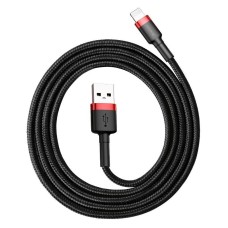 Baseus Cafule Cable USB Lightning 2A 3m (Black+Red) Baseus Cafule Cable USB Lightning 2A 3m (Black+Red)
