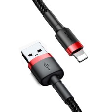 Baseus Cafule Cable USB Lightning 2A 3m (Black+Red) Baseus Cafule Cable USB Lightning 2A 3m (Black+Red)