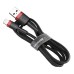 Baseus Cafule Cable USB Lightning 2A 3m (Black+Red)