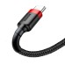 Baseus Cafule USB-C cable 2A 3m (Black+Red)