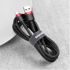 Baseus Cafule USB-C cable 2A 3m (Black+Red) Baseus Cafule USB-C cable 2A 3m (Black+Red)