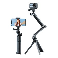 TELESIN 3-Way selfie-stick tripod for sports cameras