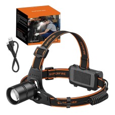 Headlight Superfire HL71, 500lm, USB Headlight Superfire HL71, 500lm, USB