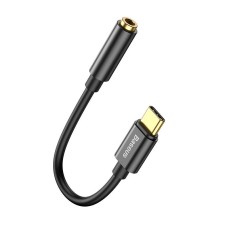 Baseus L54 Audio Adapter USB-C + mini jack 3,5mm (Black)