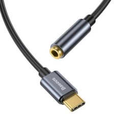Baseus L54 Audio Adapter USB-C + mini jack 3,5mm (Black+Gray) Baseus L54 Audio Adapter USB-C + mini jack 3,5mm (Black+Gray)