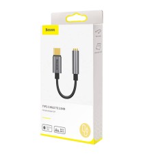 Baseus L54 Audio Adapter USB-C + mini jack 3,5mm (Black+Gray) Baseus L54 Audio Adapter USB-C + mini jack 3,5mm (Black+Gray)