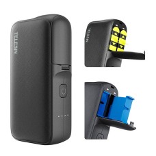 TELESIN charger with powerbank for GoPro Hero 12 / 11 / 10 / 9 / 8 / 7 / 6 / 5 TELESIN charger with powerbank for GoPro Hero 12 / 11 / 10 / 9 / 8 / 7 / 6 / 5