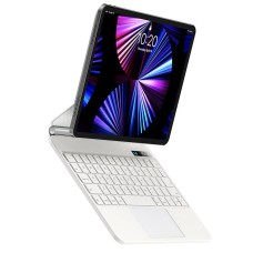 Case with keyboard for iPad Baseus Brilliance PRO 10, 10.9" (white) Case with keyboard for iPad Baseus Brilliance PRO 10, 10.9" (white)