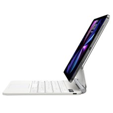 Case with keyboard for iPad Baseus Brilliance PRO 10, 10.9" (white) Case with keyboard for iPad Baseus Brilliance PRO 10, 10.9" (white)