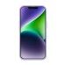 Baseus Liquid Silica Gel Case for iPhone 14 Plus (lavender)+ tempered glass + cleaning kit
