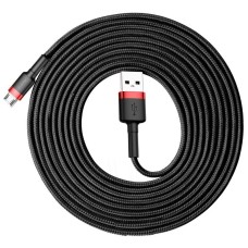 Baseus Cafule Micro USB Cable 2A 3m (Black+Red) Baseus Cafule Micro USB Cable 2A 3m (Black+Red)