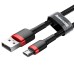 Baseus Cafule Micro USB Cable 2A 3m (Black+Red)