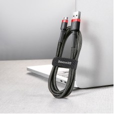 Baseus Cafule Micro USB Cable 2A 3m (Black+Red) Baseus Cafule Micro USB Cable 2A 3m (Black+Red)