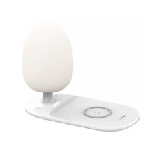 Night lamp with Qi wireless charging function, LDNIO Y3 (white) Night lamp with Qi wireless charging function, LDNIO Y3 (white)