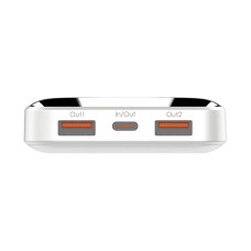 Powerbank LDNIO PQ12, 15W, 10000mah (white) Powerbank LDNIO PQ12, 15W, 10000mah (white)