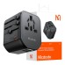 Universal wall charger Mcdodo EU/US/AU/UK CP-3471, PD 20W (black)
