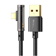 USB to lightning prism 90 degree cable Mcdodo CA-3511, 1.8m (black) USB to lightning prism 90 degree cable Mcdodo CA-3511, 1.8m (black)