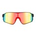 Rockbros bicycle glasses, photochromic 10135R (red)