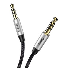Baseus Yiven Audio Cable Cable 3.5 male Audio M30 1.5M Silver+ Black Baseus Yiven Audio Cable Cable 3.5 male Audio M30 1.5M Silver+ Black