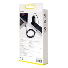 Baseus Cafule PD2.0 100W flash charging USB For Type-C cable (20V 5A)2m Gray+Black