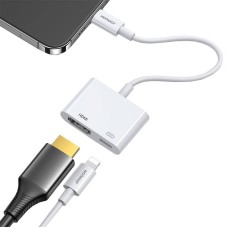 Adapter Lightning - HDMI Joyroom S-H141 (white) Adapter Lightning - HDMI Joyroom S-H141 (white)