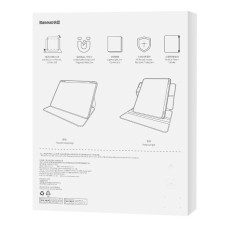 Baseus Minimalist Series IPad 10.2" Magnetic protective case (black)