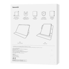 Baseus Minimalist Series IPad 10.2" Magnetic protective case (grey) Baseus Minimalist Series IPad 10.2" Magnetic protective case (grey)