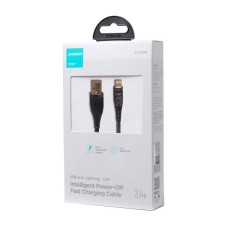 Cable to USB-A / Lightning / 2.4A / 1.2m Joyroom S-UL012A3 (black) Cable to USB-A / Lightning / 2.4A / 1.2m Joyroom S-UL012A3 (black)