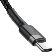 Baseus Cafule PD2.0 60W flash charging USB For Type-C cable (20V 3A) 2m Gray+Black